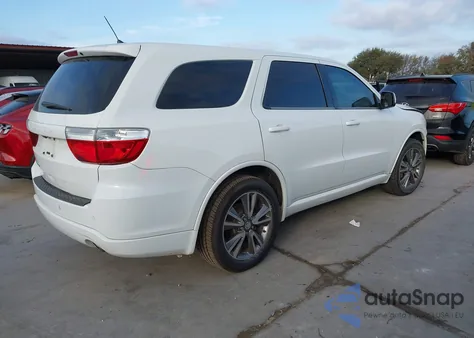 2013 Dodge Durango Sxt from USA, damaged, VIN 1C4RDHAG2DC667596